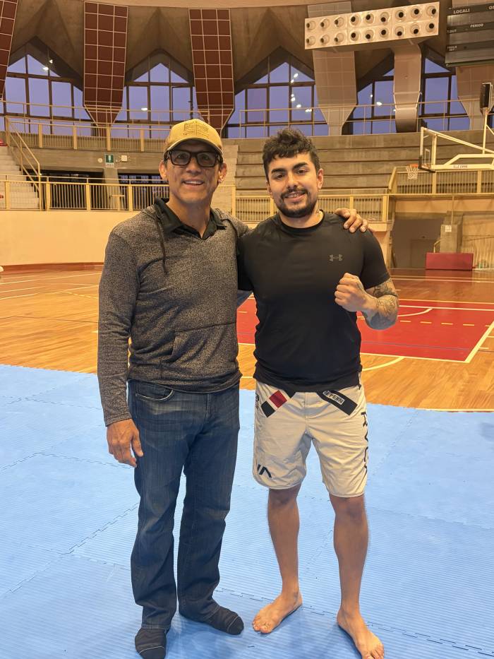 Training with Frank Shamrock