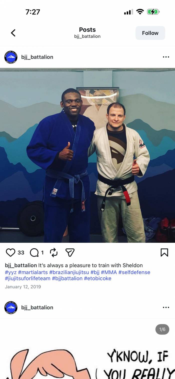 Blue belt · June 16, 2012 · Promoted by Professor  Omar Salovsa