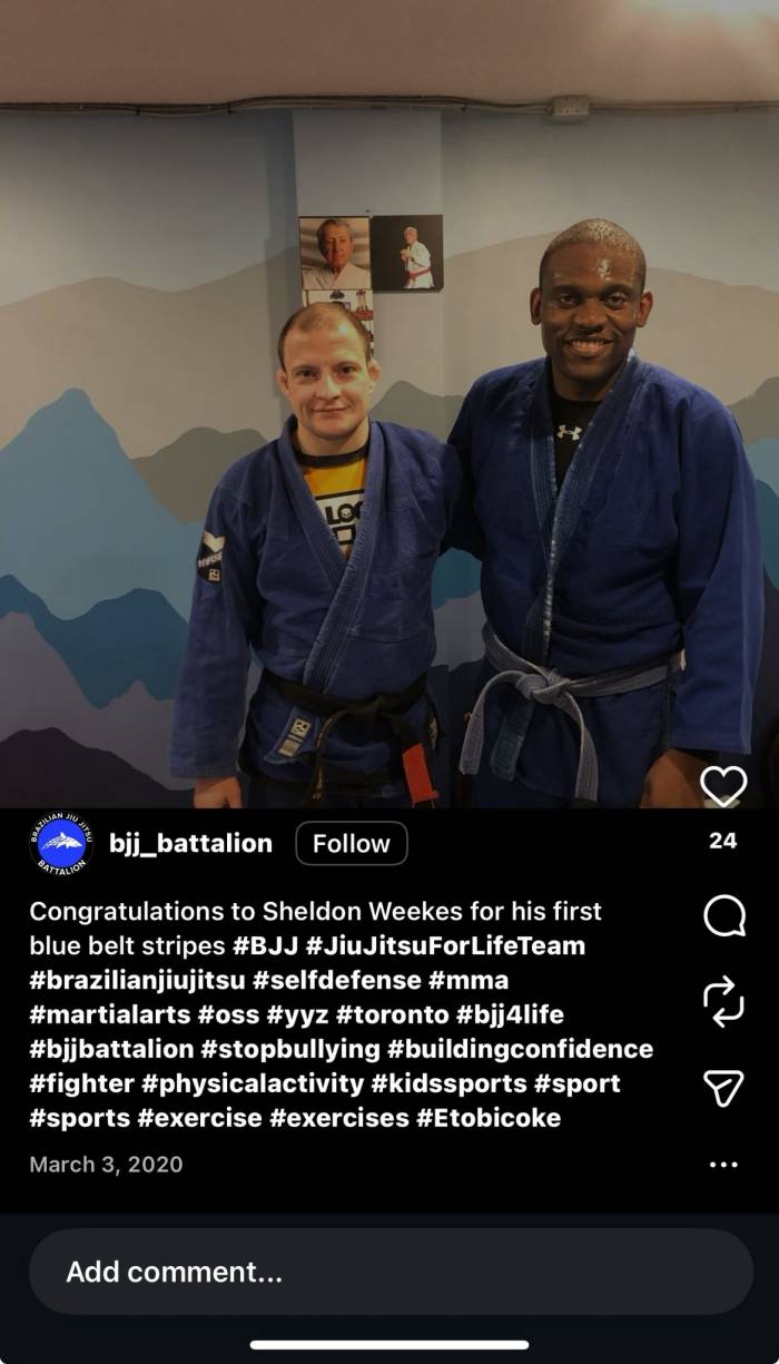 Blue belt · June 16, 2012 · Promoted by Professor  Omar Salovsa
