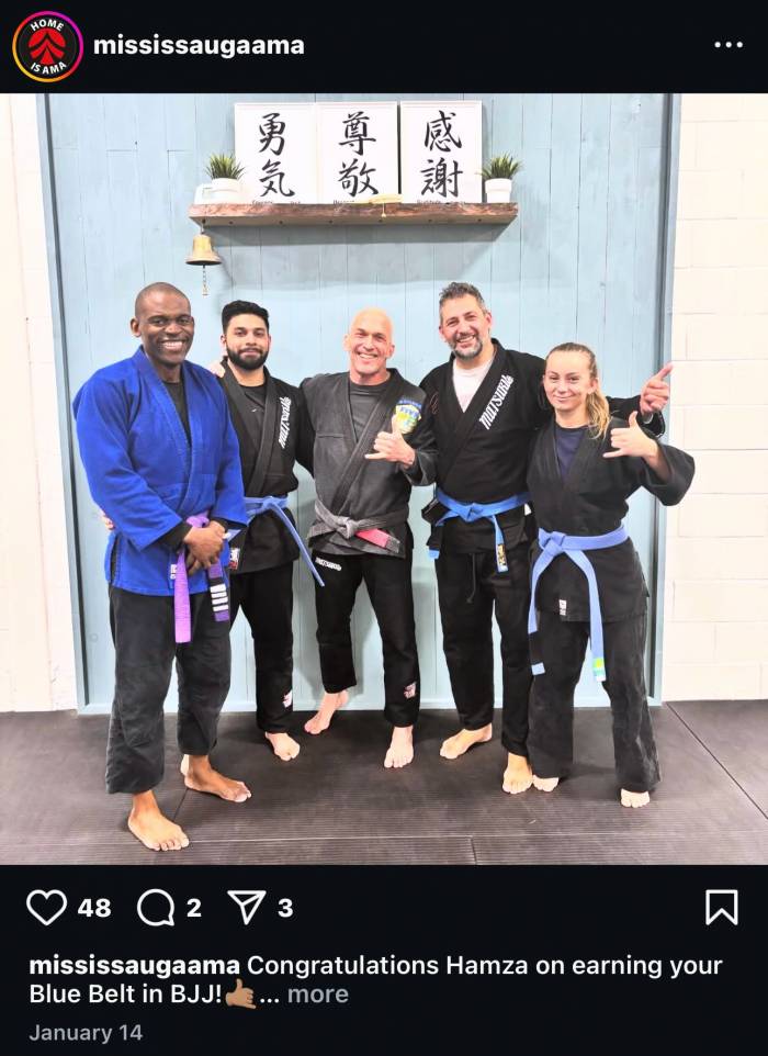 Purple belt · June 12, 2023 · Promoted by Professor Mirko Patrick Michelacci