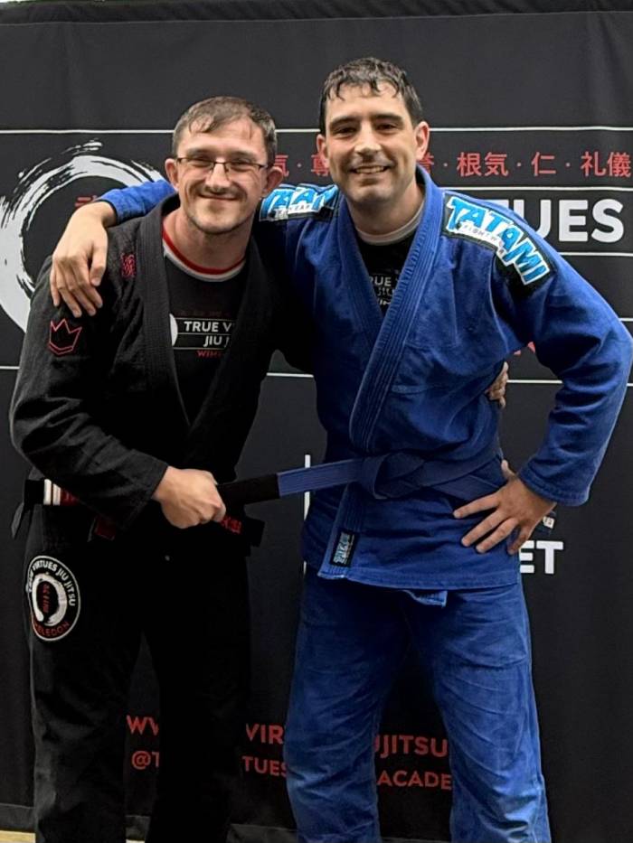 Blue belt · October 25, 2025 · Promoted by Mike Buckman-Cowling