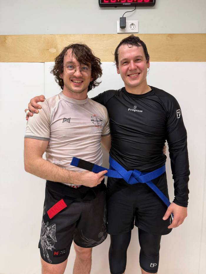 Blue belt · January 8, 2026 · Promoted by Aleksandr Serov
