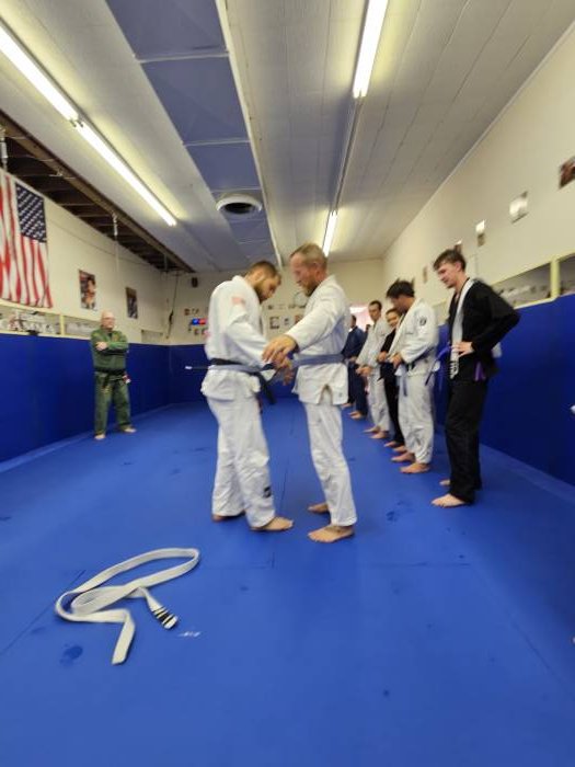 Blue belt · August 12, 2023 · Promoted by Jay Speight