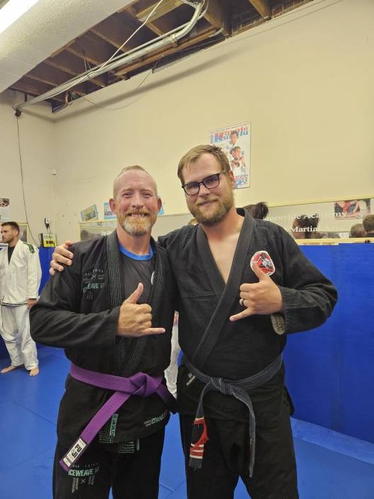 Purple belt · August 14, 2025 · Promoted by Jay Speight