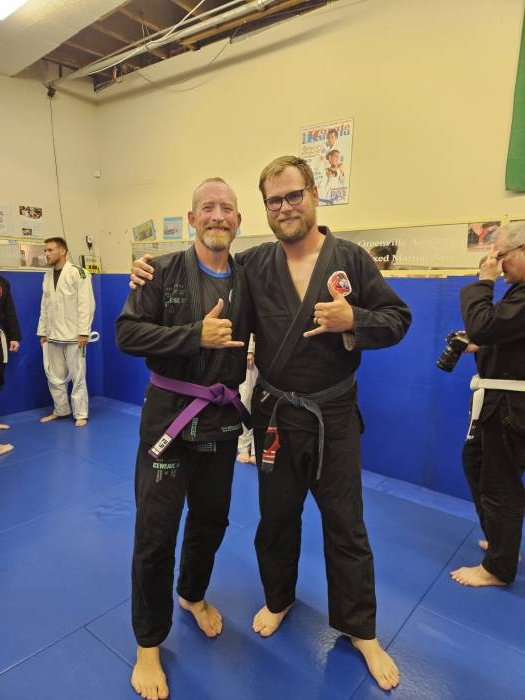Purple belt · August 14, 2025 · Promoted by Jay Speight
