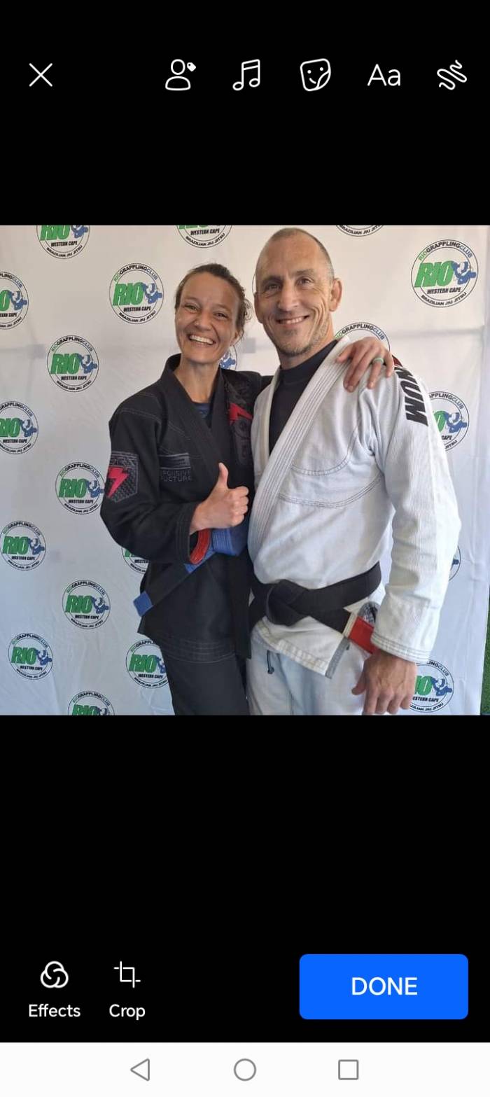 Blue belt · January 24, 2023 · Promoted by Eduan Van Graan