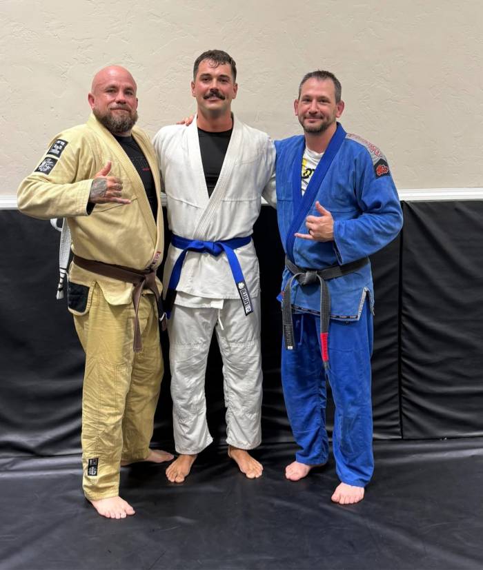 Blue belt · August 11, 2025 · Promoted by Eric Farmer