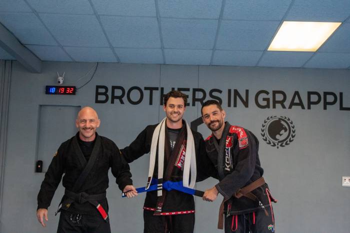 Blue belt · January 9, 2026 · Promoted by Eduan Van Graan