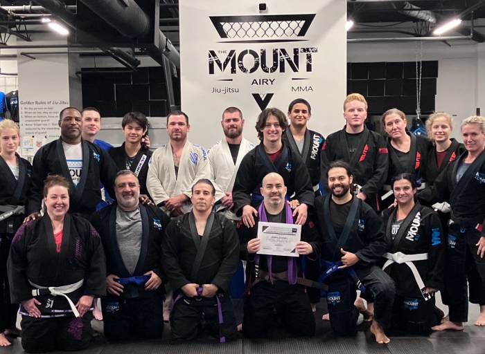 Brown belt · October 23, 2024 · Promoted by Amad Jones