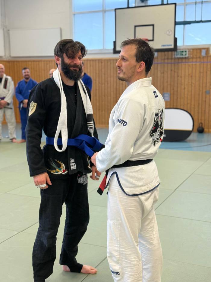 Blue belt · January 24, 2026 · Promoted by Felix Adler
