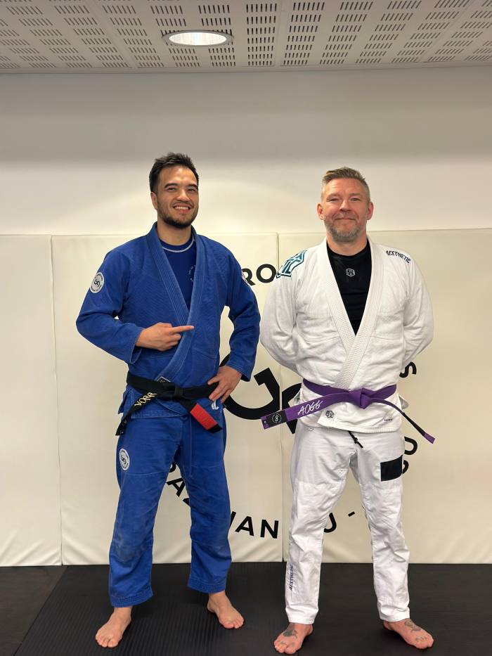 Purple belt · December 1, 2025 · Promoted by Vann Nikkan