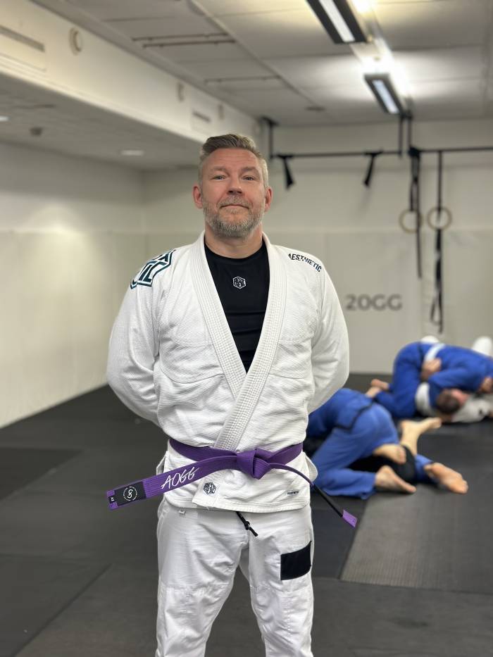 Purple belt · December 1, 2025 · Promoted by Vann Nikkan