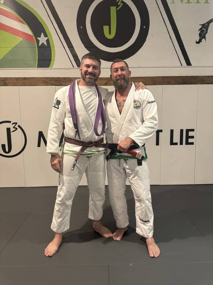 Brown belt · January 21, 2026 · Promoted by Jamie Williams