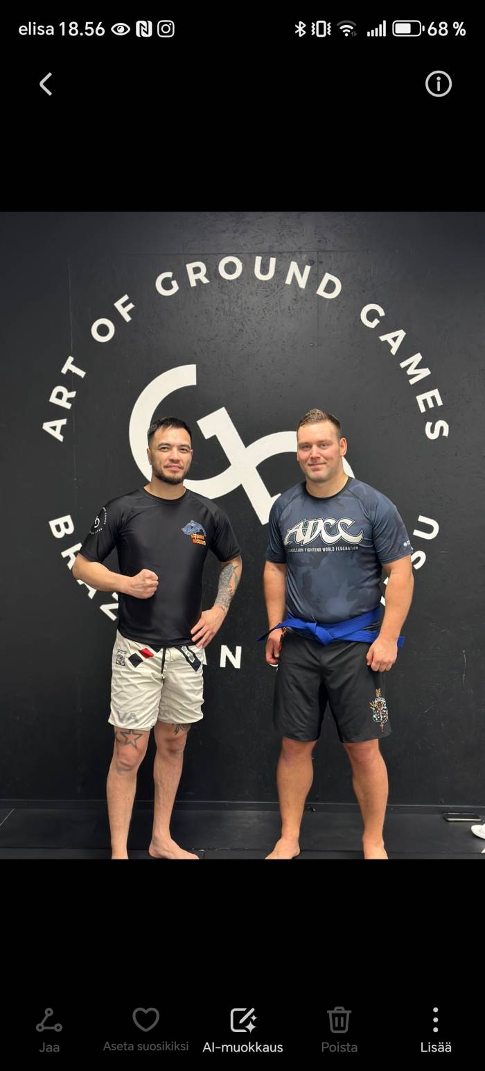 Blue belt · January 9, 2026 · Promoted by Vann Nikkan