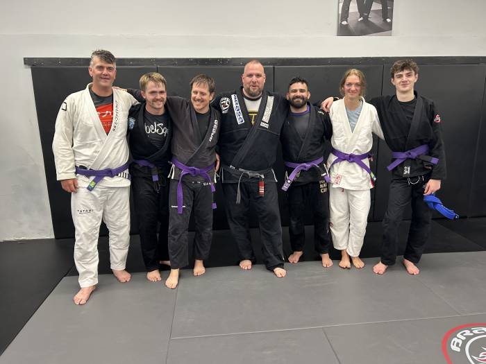 Purple belt · September 19, 2025 · Promoted by Ryan Bowen