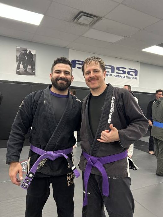 Purple belt · September 19, 2025 · Promoted by Ryan Bowen