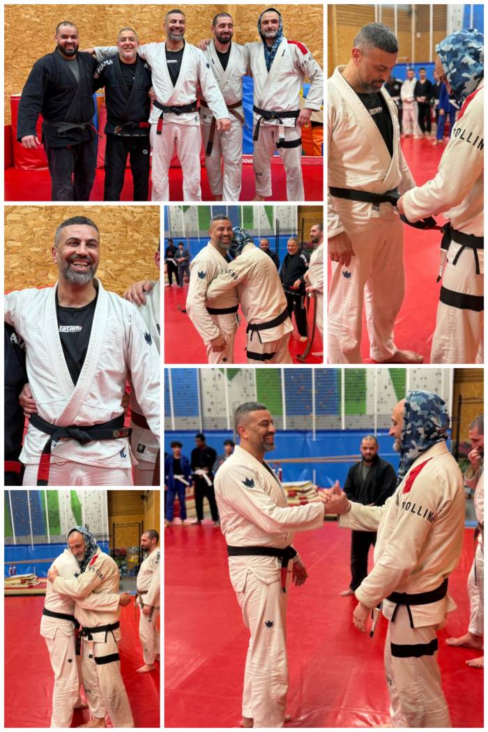 Black belt · January 29, 2026 · Promoted by Coach Moussa Submission Team