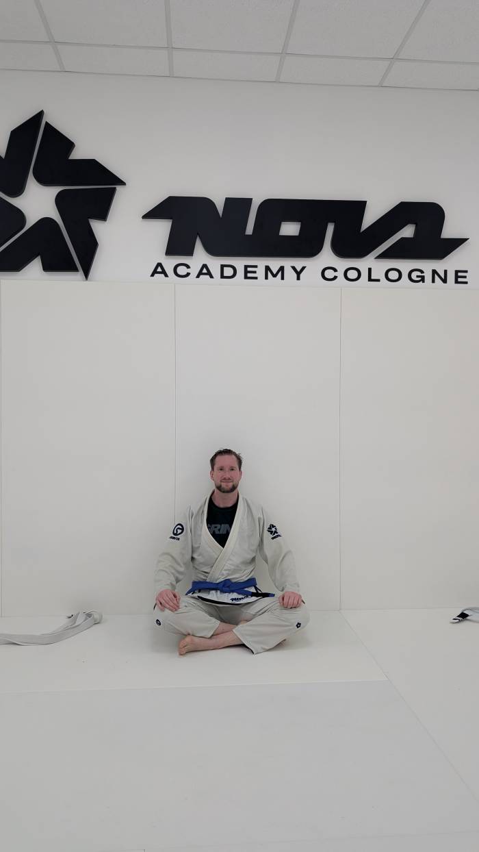 Blue belt · January 28, 2026 · Promoted by Jurij Schiefenbusch