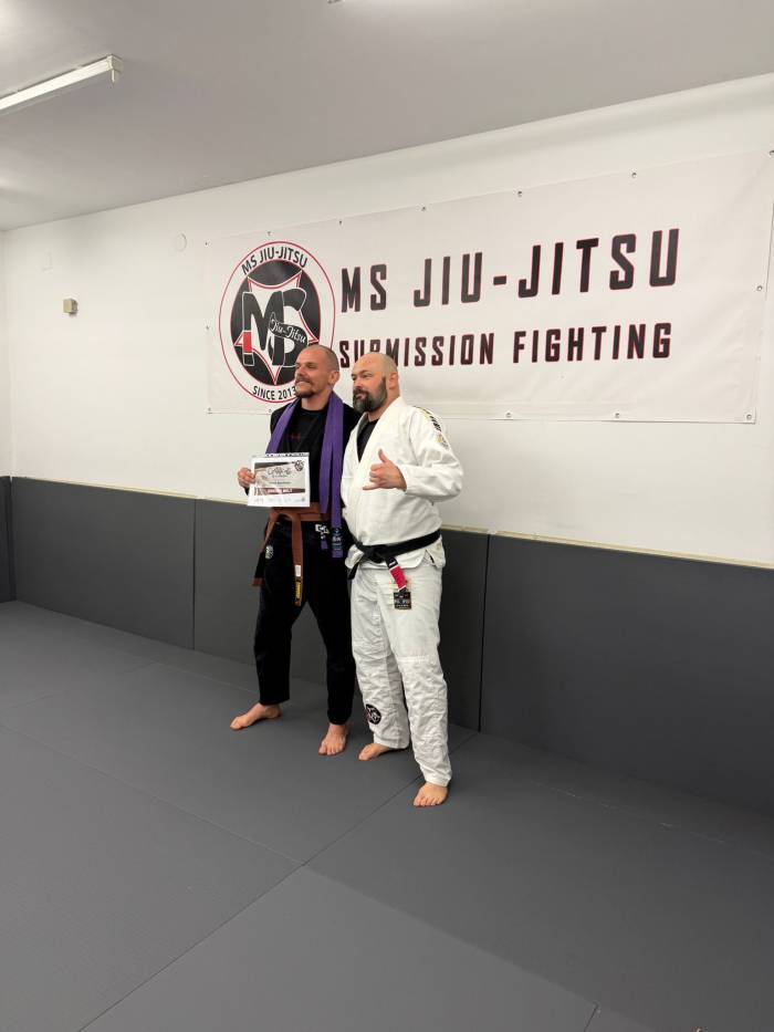 Brown belt · January 31, 2026 · Promoted by Luka Mošmondor