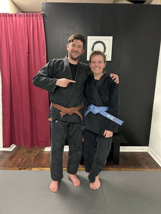 Blue belt · May 3, 2025 · Promoted by Garth Perkins