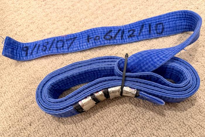 Blue belt · September 17, 2007 · Promoted by Professor Mario Busy Correa