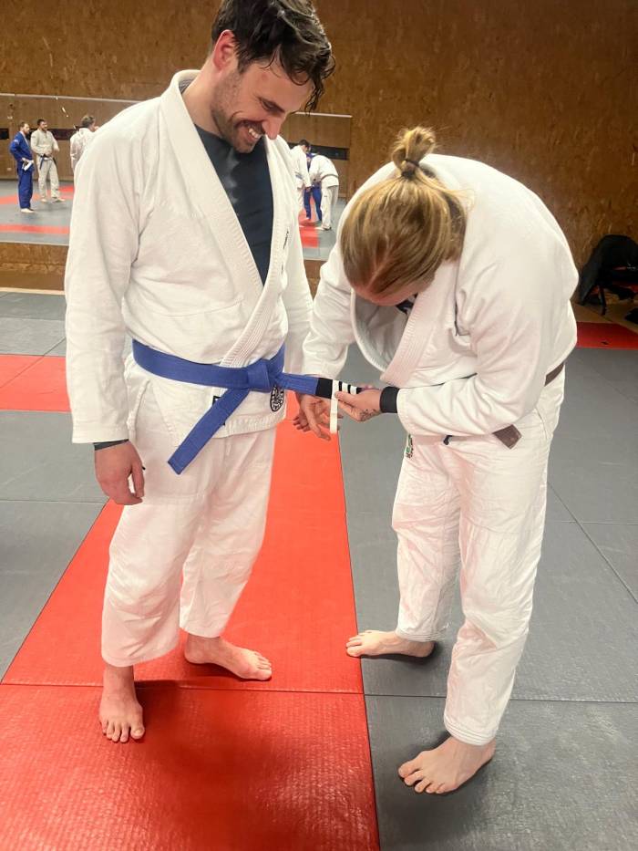 Blue belt · December 21, 2024 · Promoted by Mirco Wendt