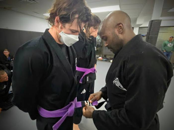 Purple belt · June 27, 2024 · Promoted by Adio Edwards