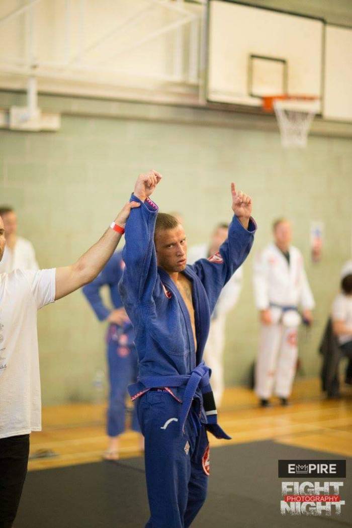 Blue belt · December 20, 2014 · Promoted by Paul Hartley