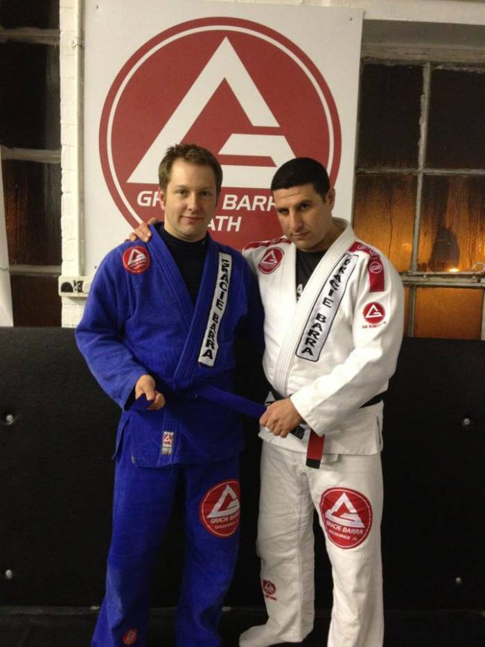 Blue belt · April 4, 2012 · Promoted by Salvatore Pace