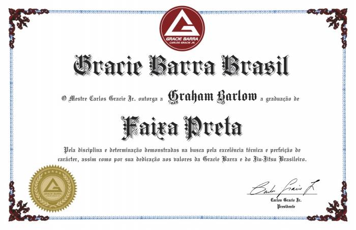 Black belt · June 12, 2018 · Promoted by Salvatore Pace