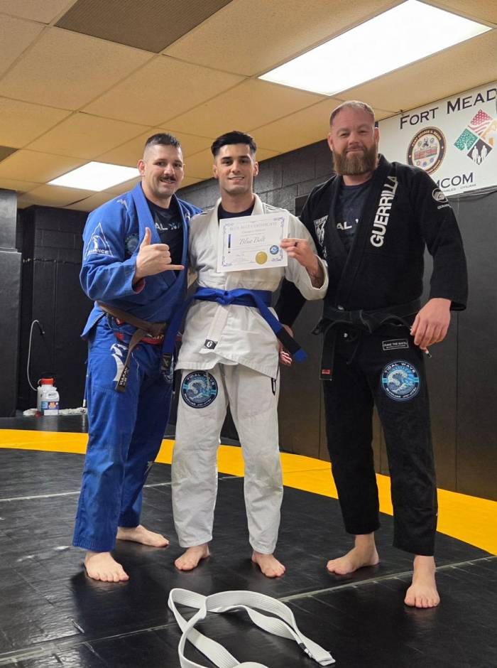 Blue belt · February 4, 2026 · Promoted by Luke Klein