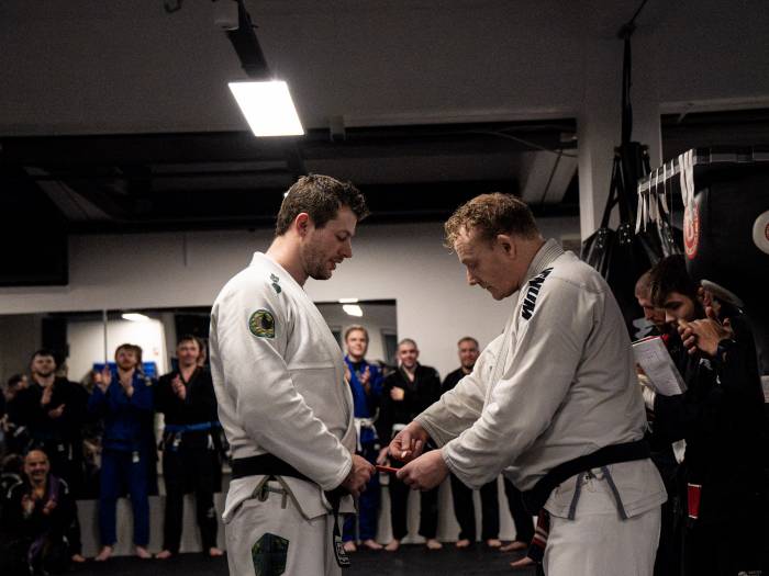 Black belt 1st degree · January 20, 2026 · Promoted by Mads Eli Maagaard