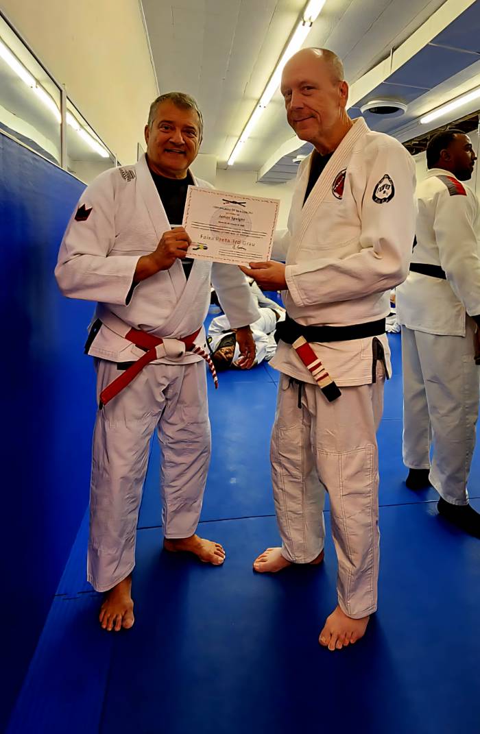 Black belt 3rd degree · February 5, 2026 · Promoted by Luiz Palhares