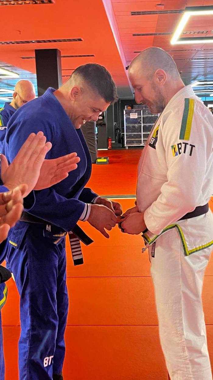 Black belt 1st degree · February 7, 2026 · Promoted by Fernando Paulon