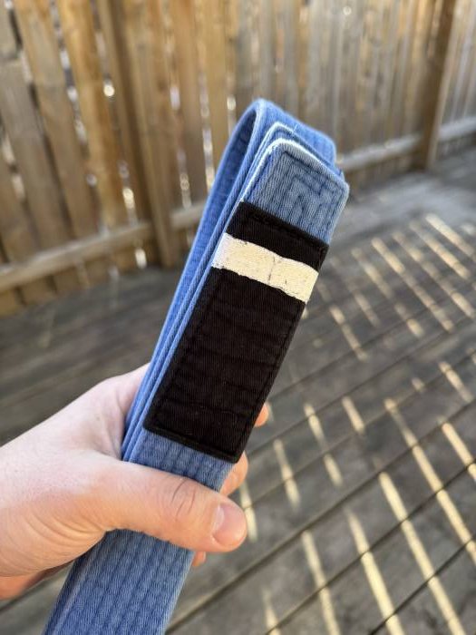 Blue belt · August 10, 2025 · Promoted by Jason Church
