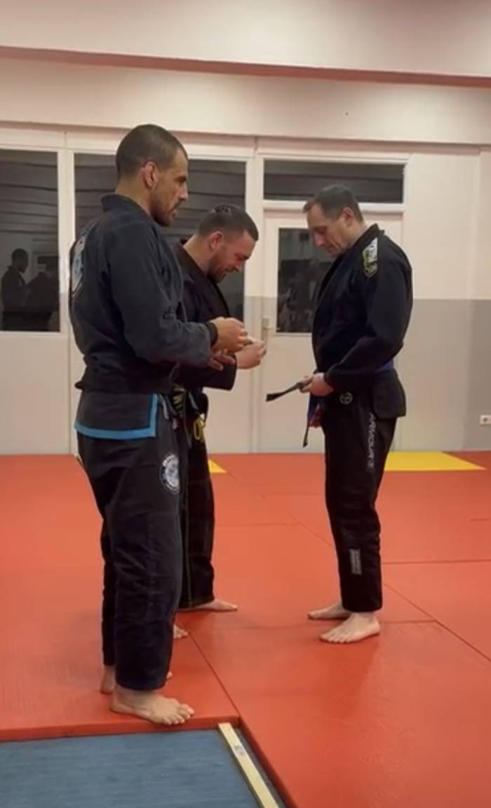 Blue belt · March 17, 2025 · Promoted by Johannes Richter