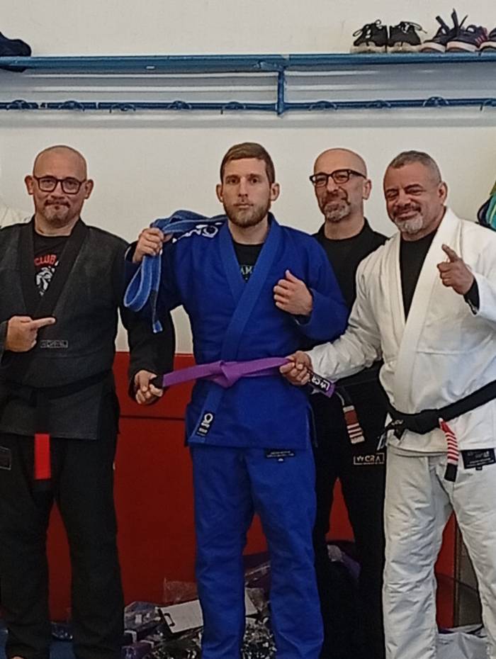 Purple belt · February 8, 2026 · Promoted by Paolo Girone