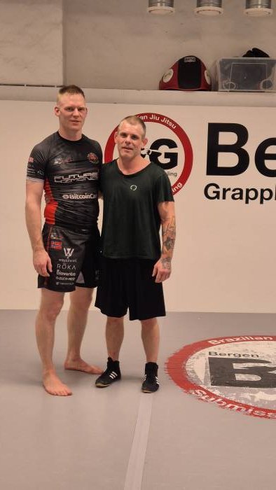 Training at Bergen grappling.