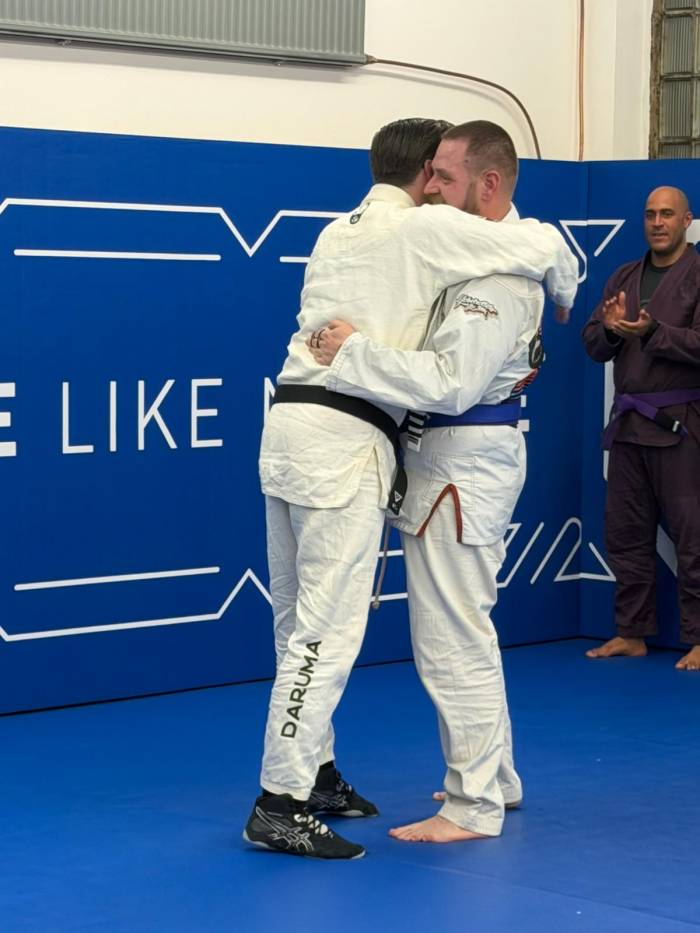 Blue belt · February 10, 2026 · Promoted by Philipp Popp