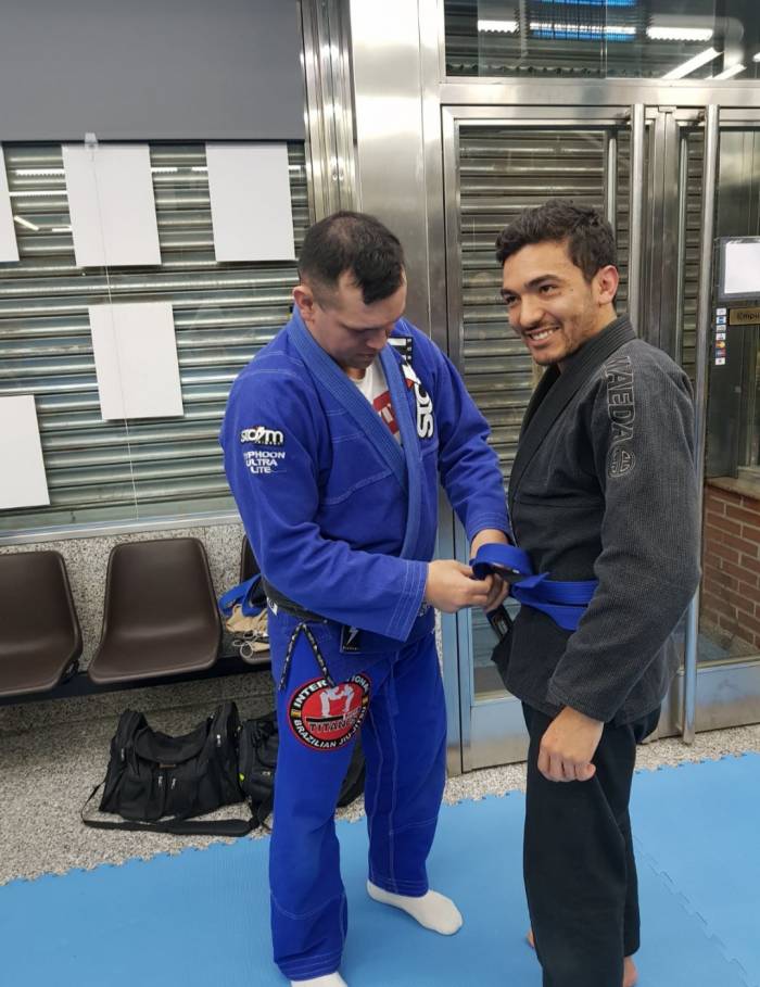 Blue belt · May 13, 2018 · Promoted by Bruno García Cerqueira