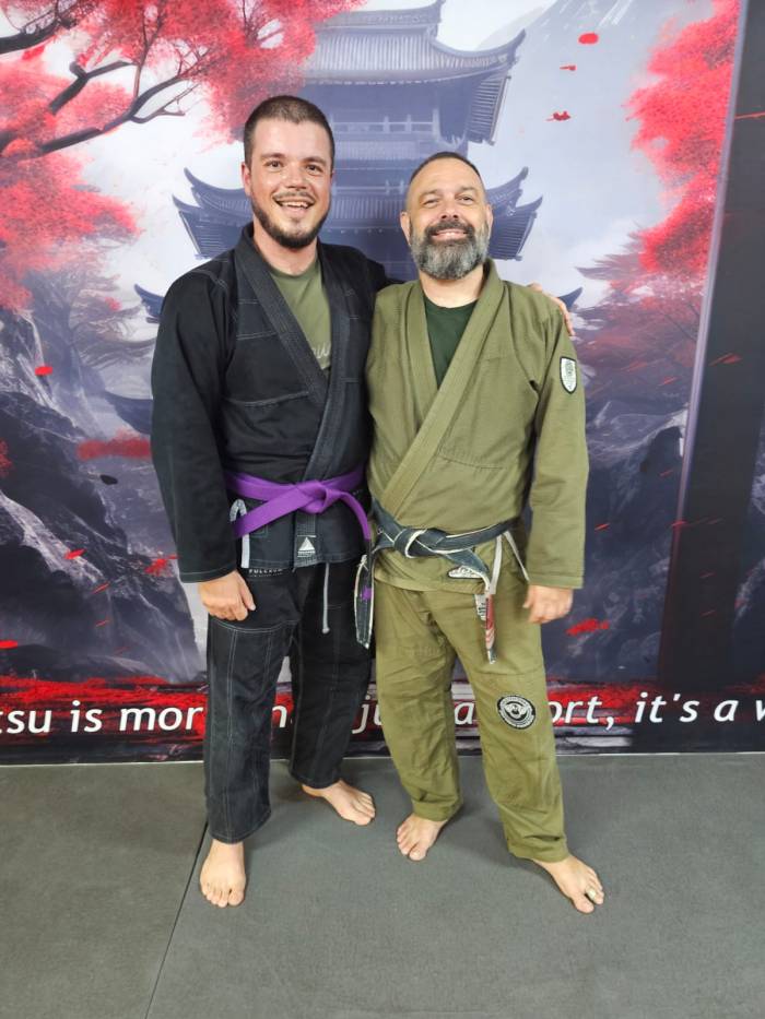 Purple belt · February 10, 2026 · Promoted by Jacques Wagner