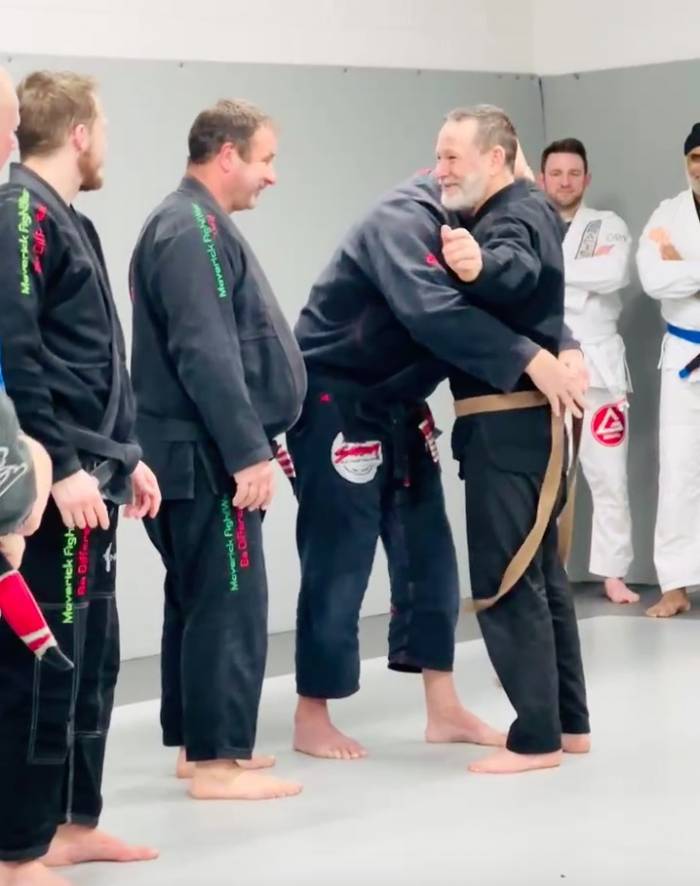 Brown belt · January 11, 2025 · Promoted by Neil Owen & Neil White (4 stripe black each)