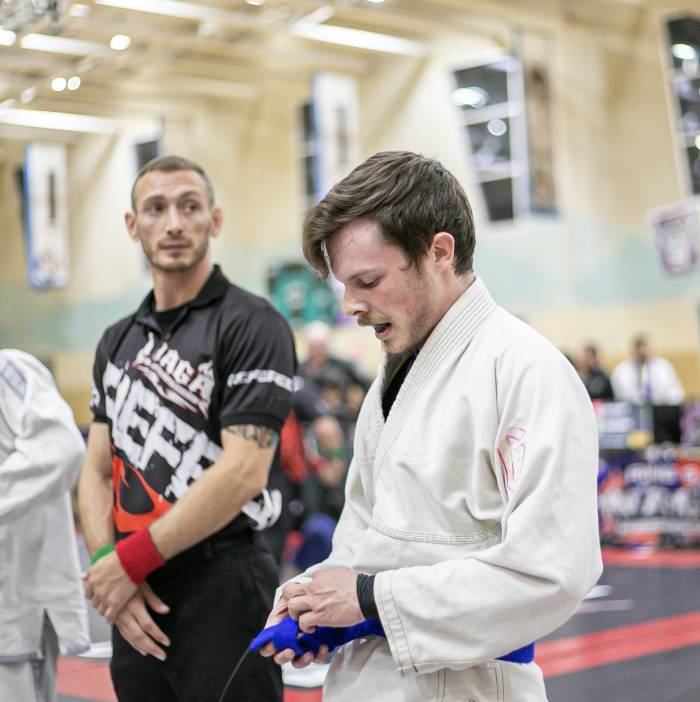 Blue belt · February 15, 2021 · Promoted by Coach Wes