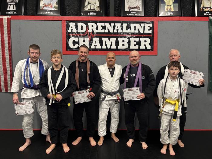 Brown belt · January 14, 2026 · Promoted by Anthony Cruz