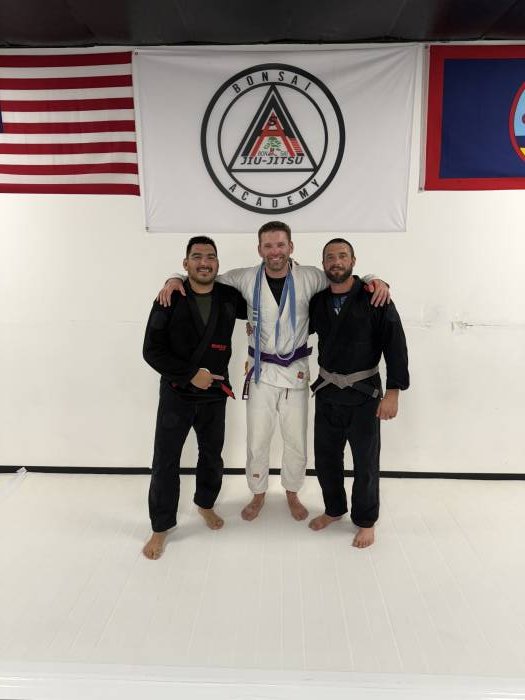 Purple belt · December 9, 2025 · Promoted by Ruben Rivas