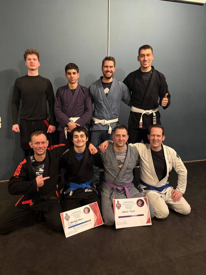 Purple belt · February 13, 2026 · Promoted by Constantin Hayn