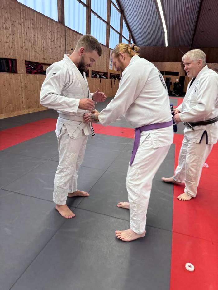 Blue belt · December 21, 2024 · Promoted by Mirco Wendt