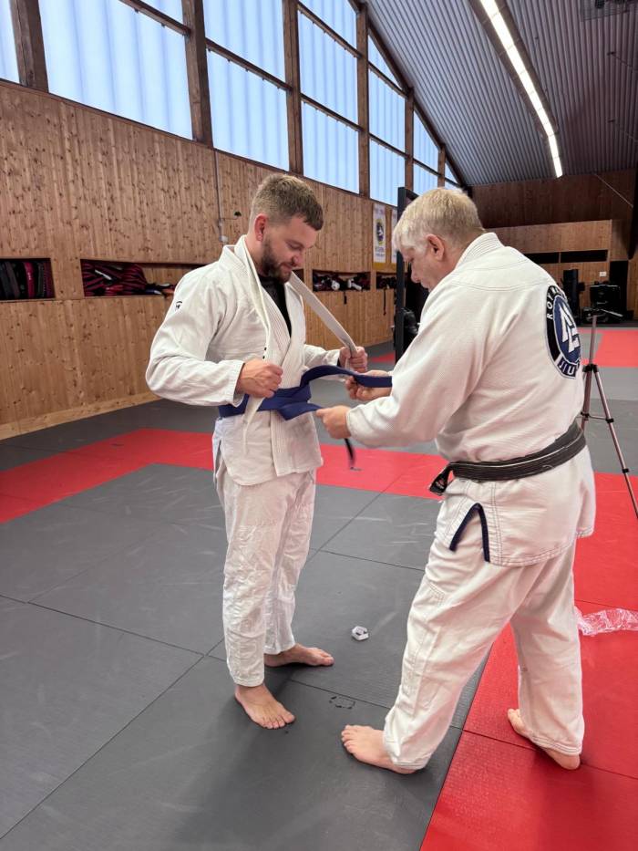 Blue belt · December 21, 2024 · Promoted by Mirco Wendt