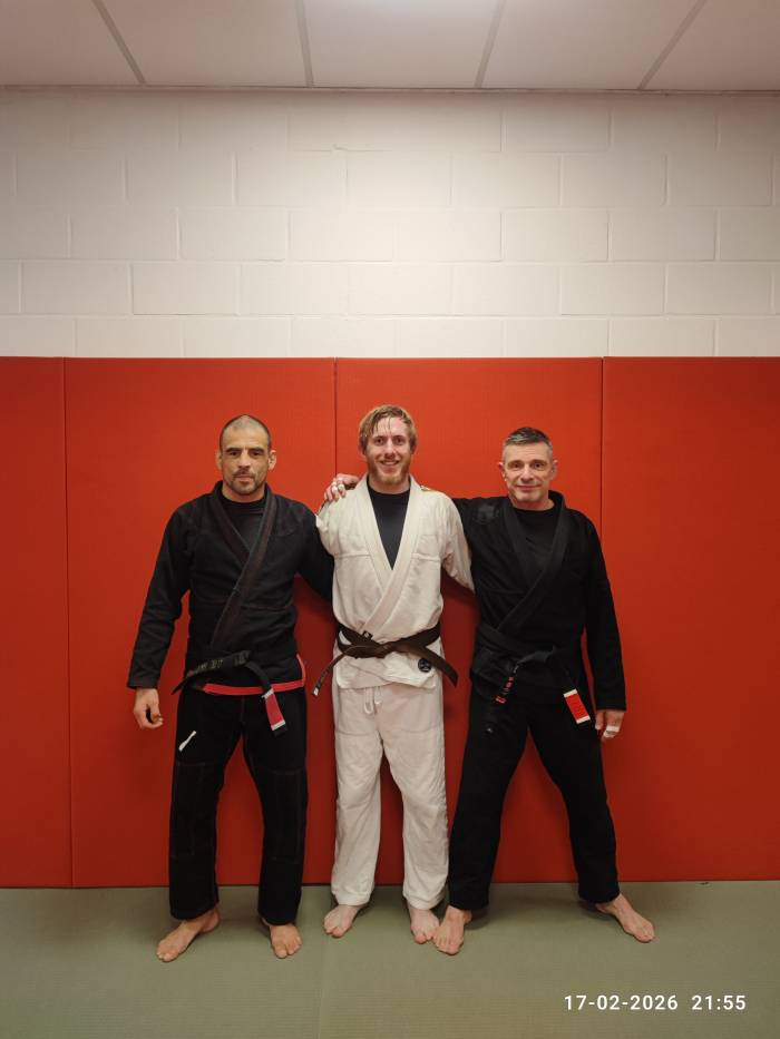 Brown belt · February 17, 2026 · Promoted by Frank Engels