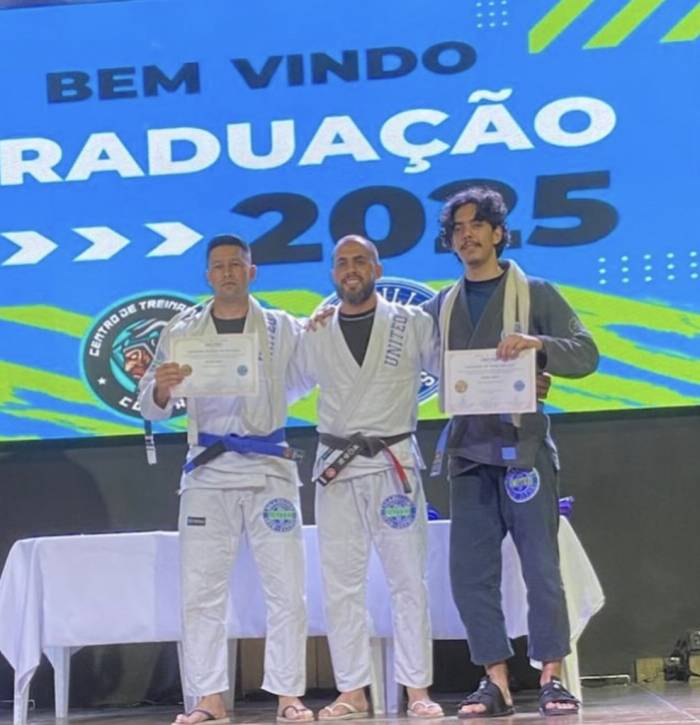 Blue belt · November 29, 2025 · Promoted by Felipe Lima